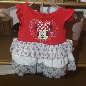 Disney Minnie short set 12 months